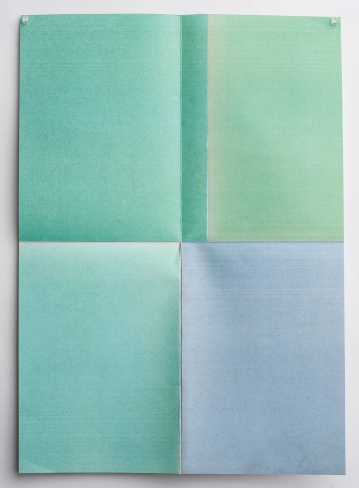 blue green
