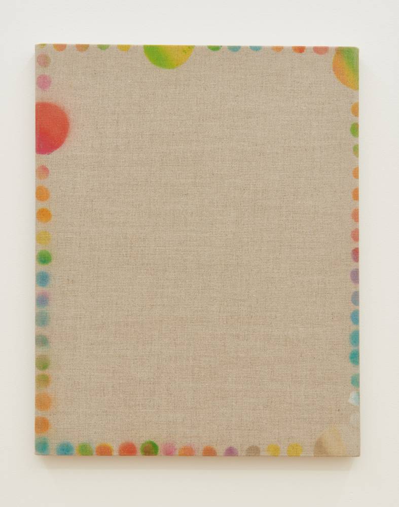 multi colored dots along edge