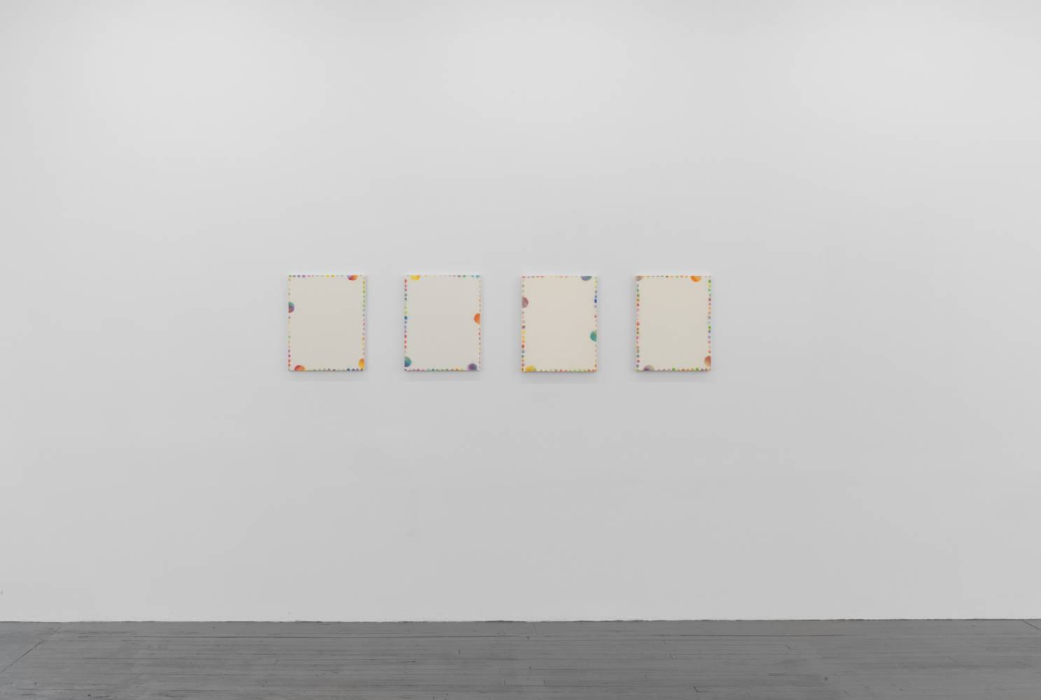 wall with 4 paintings