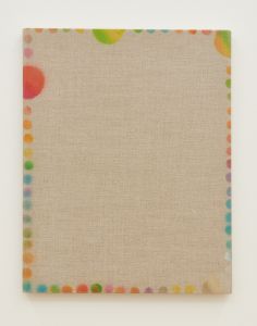 multi colored dots along edge