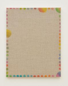 multi colored dots along edge