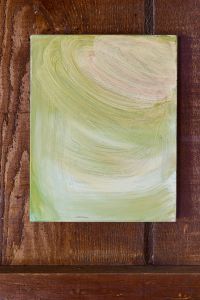 greenish painting